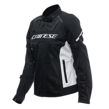 Cargar imagen en el visor de la galería, Dainese Air Frame 3 Tex Jacket Womens Black/White/White Size - 50