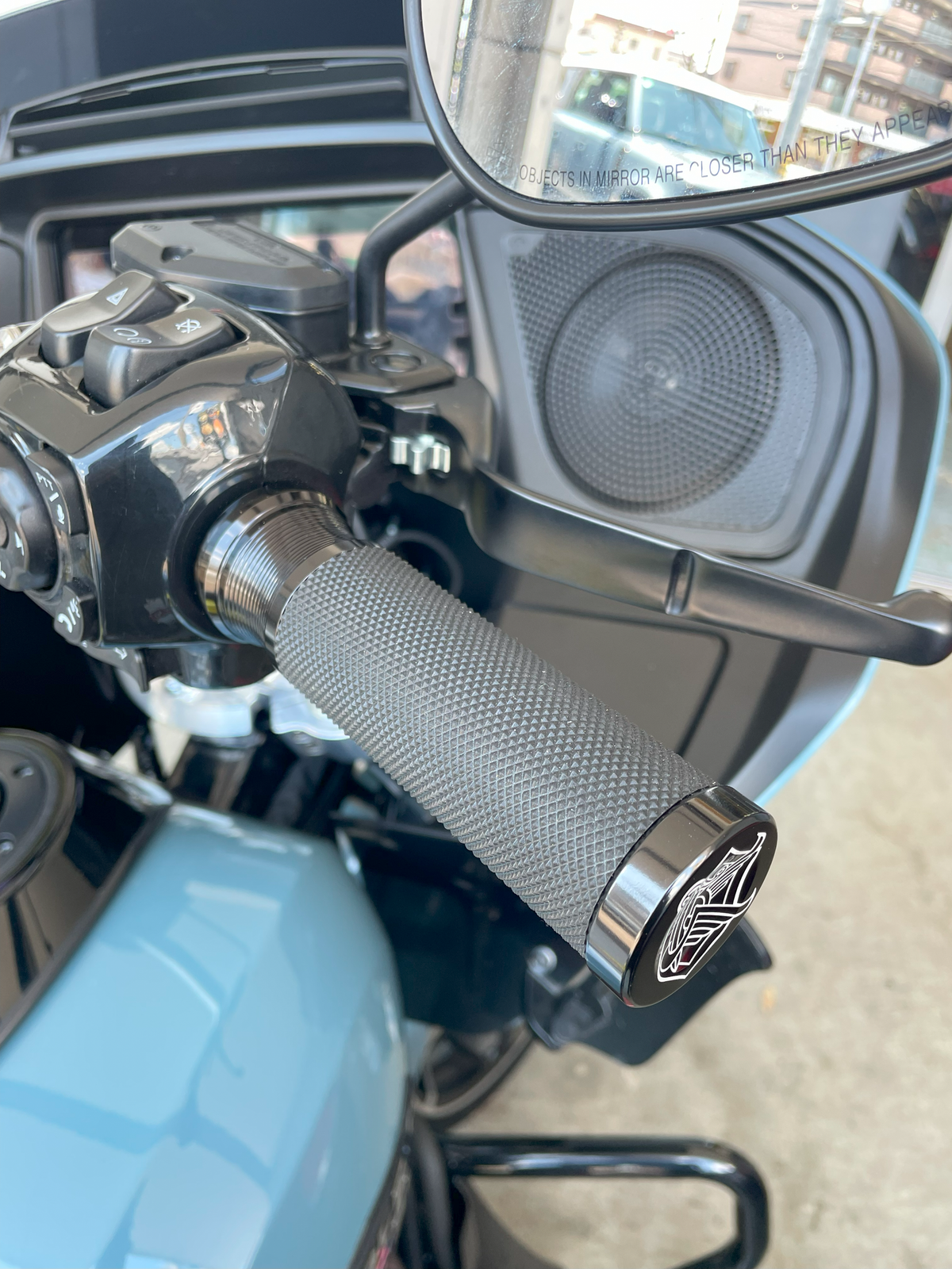 Kens Factory NL Grips Fine Knurl Flhxs Fltrxs `23-25 (KFG-05)
