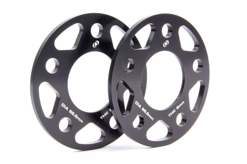 Dinan Wheel Spacers - 5x112 - 66.5mm CB - 8mm Thick (Set of 2) (D210-2026)