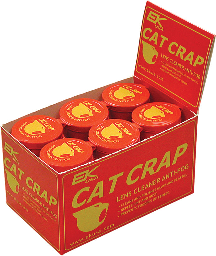 CAT Crap Anti-FOG Lens Cleaner Paste 0.5OZ 24/PK Display (10518)