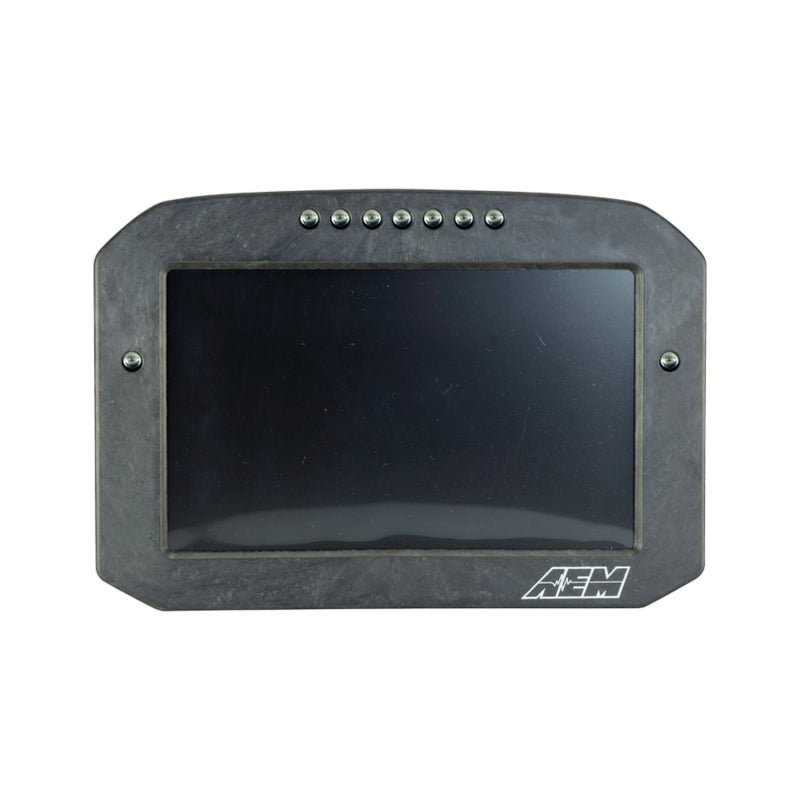 AEM CD-7 Carbon Flush Digital Dash Display — Performance Gauges