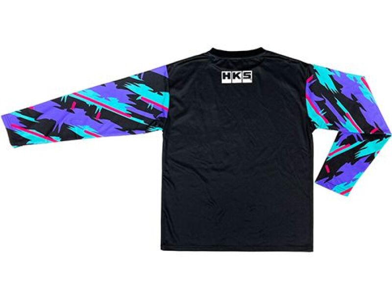 HKS Oil Color Sleeve T-Shirt — Dry Fit Performance Apparel