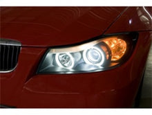 Load image into Gallery viewer, Spyder BMW E90 3-Series 06-08 4DR Projector CCFL Halo - Eyebrow Bulb Blk- PRO-YD-BMWE9005-CCFL-BK