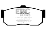 EBC 91-97 Infiniti G20 2.0 Ultimax2 Rear Brake Pads