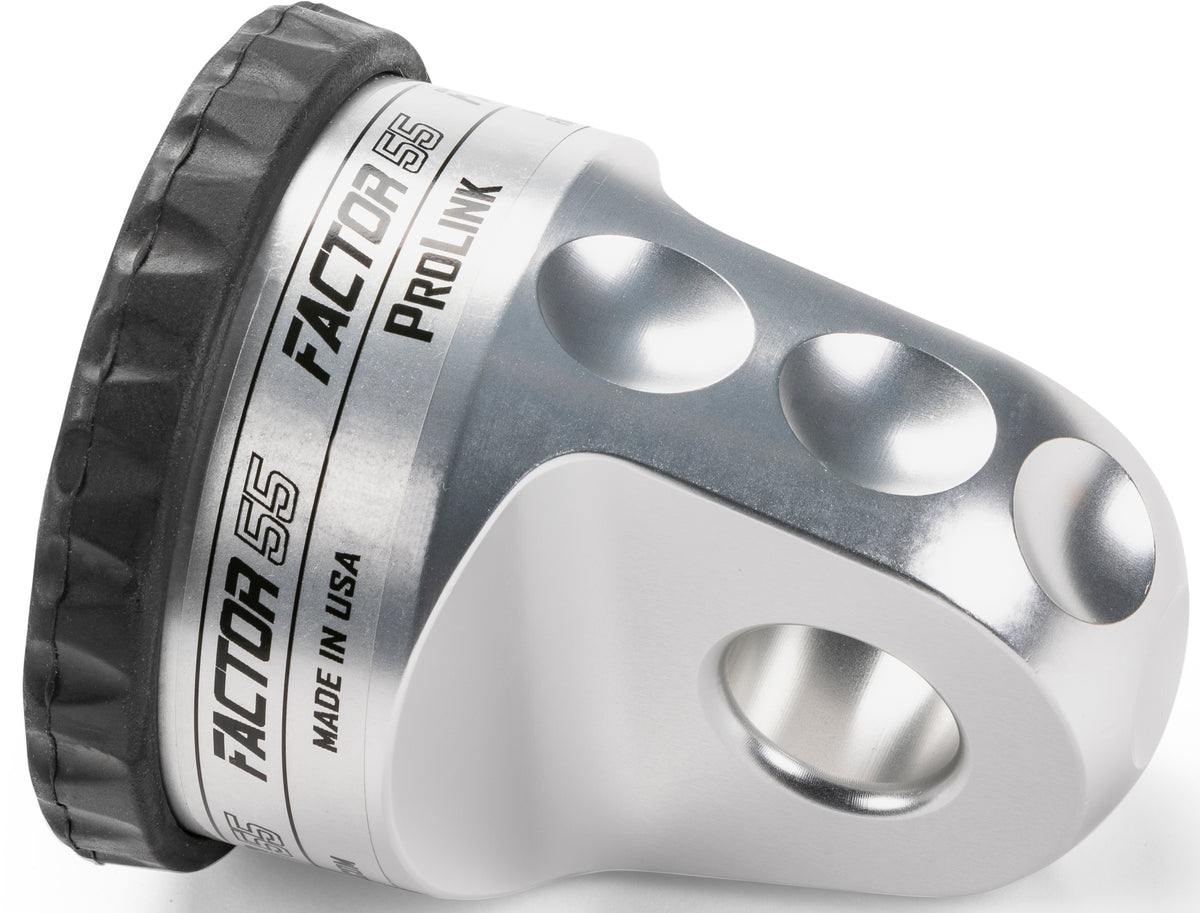 Factor 55 Prolink XTV Winch Shackle - Silver