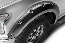 Cargar imagen en el visor de la galería, Bushwacker 15-17 Ford F-150 Styleside Pocket Style Flares 2pc 67.1/78.9/97.6in Bed - Black