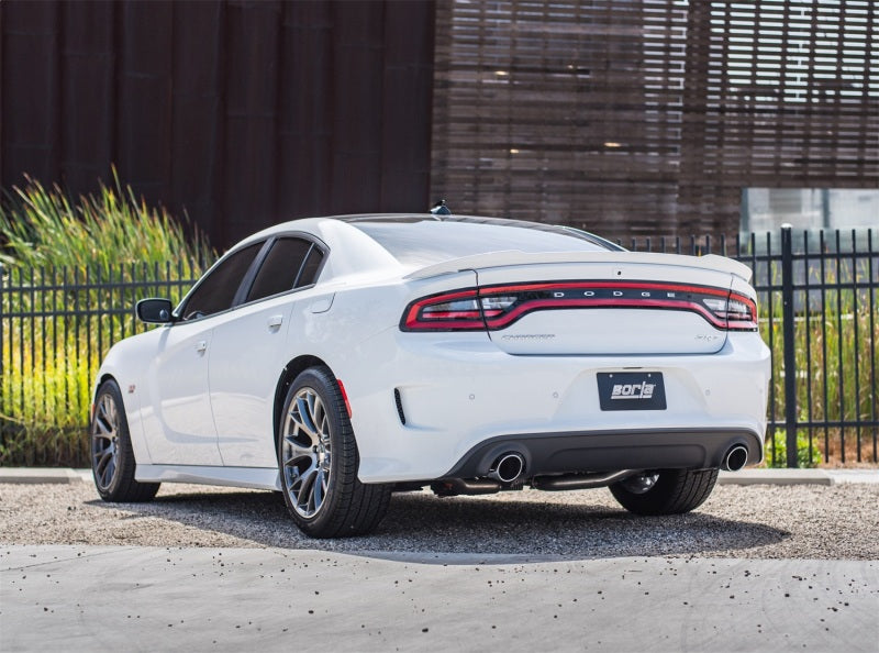 Borla ATAK Cat-Back Exhaust System — Fits 2015-2023 Dodge Charger Scat Pack 6.4L