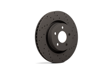 Cargar imagen en el visor de la galería, Hawk Talon 2005 Saab 9-2X Drilled and Slotted Rear Brake Rotor Set