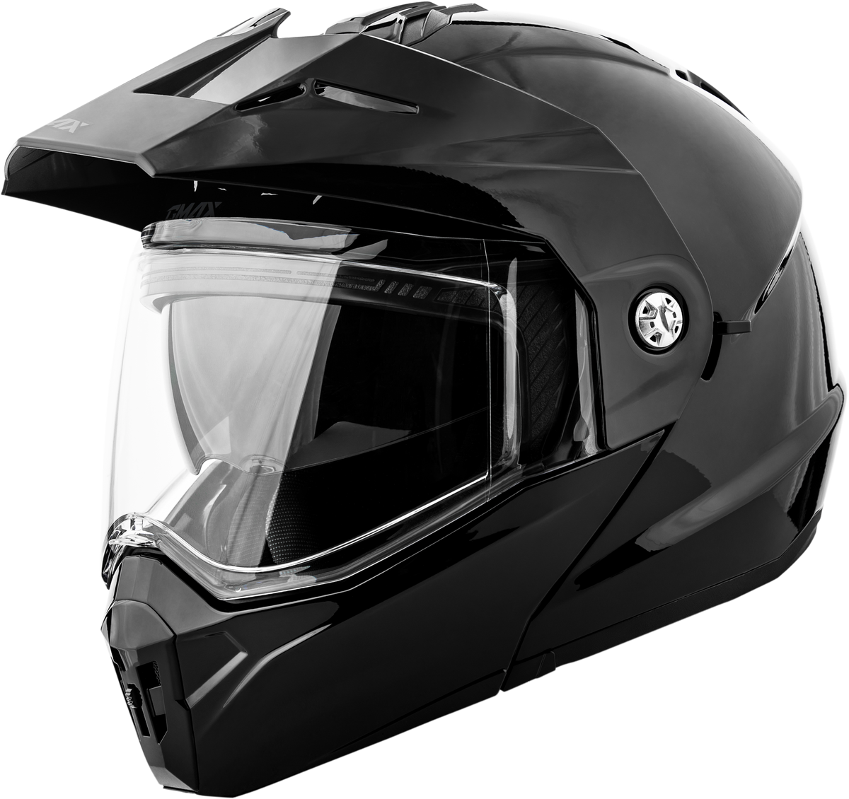 GMAX MD-74 Solid Helmets Black 2X (M1740028R)