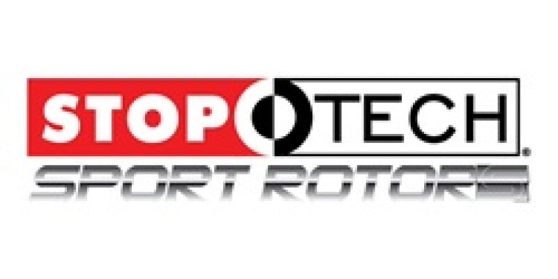 StopTech 127.44137R Power Slot Drilled & Slotted Front Rotor — Fits 06-11 Lexus GS, 06-12 IS
