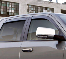 Cargar imagen en el visor de la galería, AVS 09-18 Dodge RAM 1500 Crew Cab Ventvisor Low Profile In-Channel Deflectors 4pc - Smoke