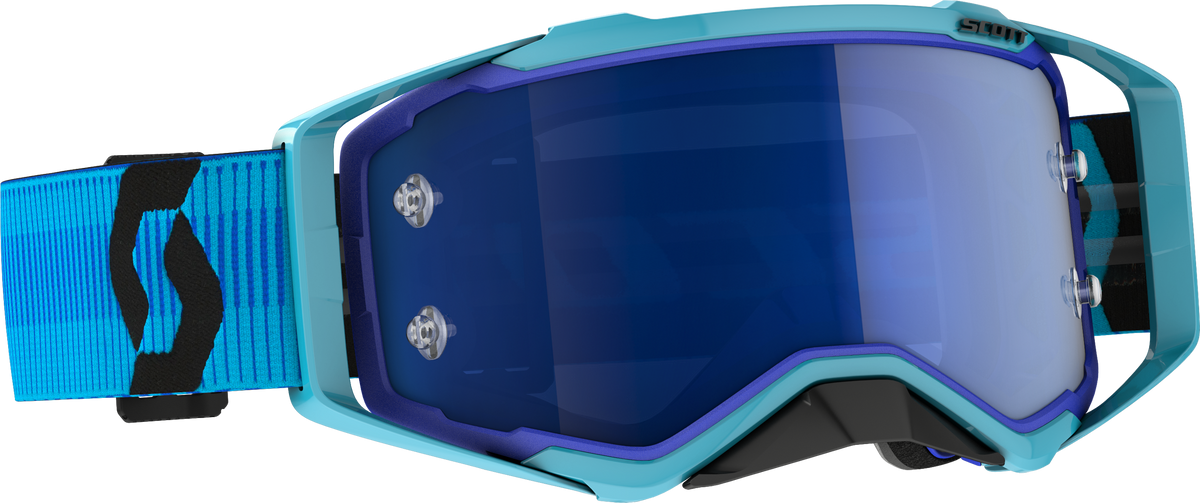 Scott Prospect Goggle Blue/Black w/Blue Chrome Works (2728211034349)