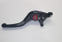 Cargar imagen en el visor de la galería, CRG 04-05 Kawasaki ZX10RR/ 01-04 Suzuki GSXR1000 RC2 Brake Lever - Short Black