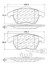 Cargar imagen en el visor de la galería, StopTech Performance 06-10 Audi A3 / 08-10 Audi TT / 06-09 VW GTI / 05-10 Jetta Front Brake Pads