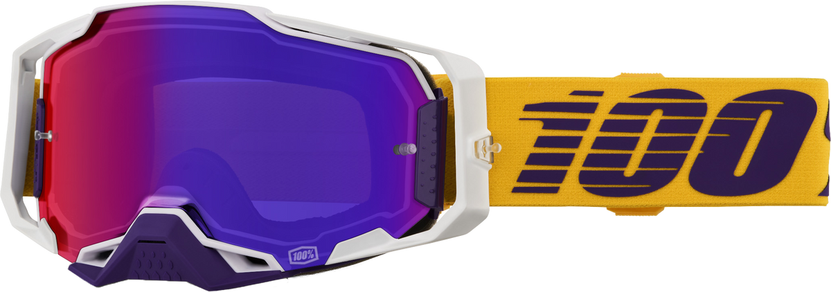 100-Percent Armega Goggle Difenbak Purple Mirror Lens (50005-10050)