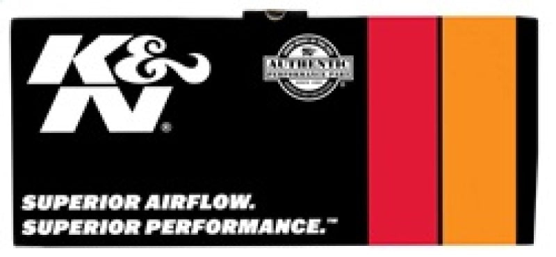 K&N 14in Red Custom Air Cleaner Assembly - 5.125in ID x 14in OD x 2.75in H w/ 1.25in Drop Base