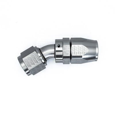 DeatschWerks 10AN 30-Degree Swivel Hose End CPE - Anodized Titanium