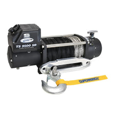 Cargar imagen en el visor de la galería, Cabrestante Superwinch de 9500 libras, 12 V CC, 3/8 in x 80 pies, cuerda sintética, cabrestante Tiger Shark 9500