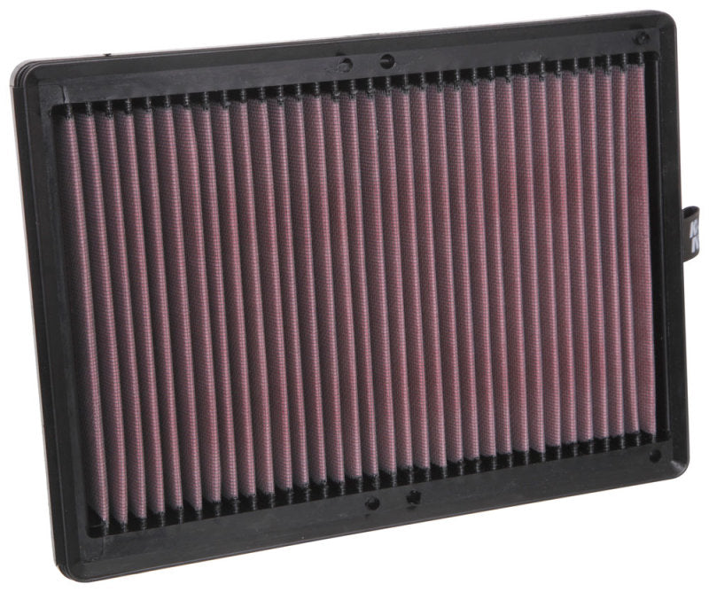K&N 33-5075 Drop-In Air Filter — Fits 2017-2018 Hyundai Santa Fe Sport