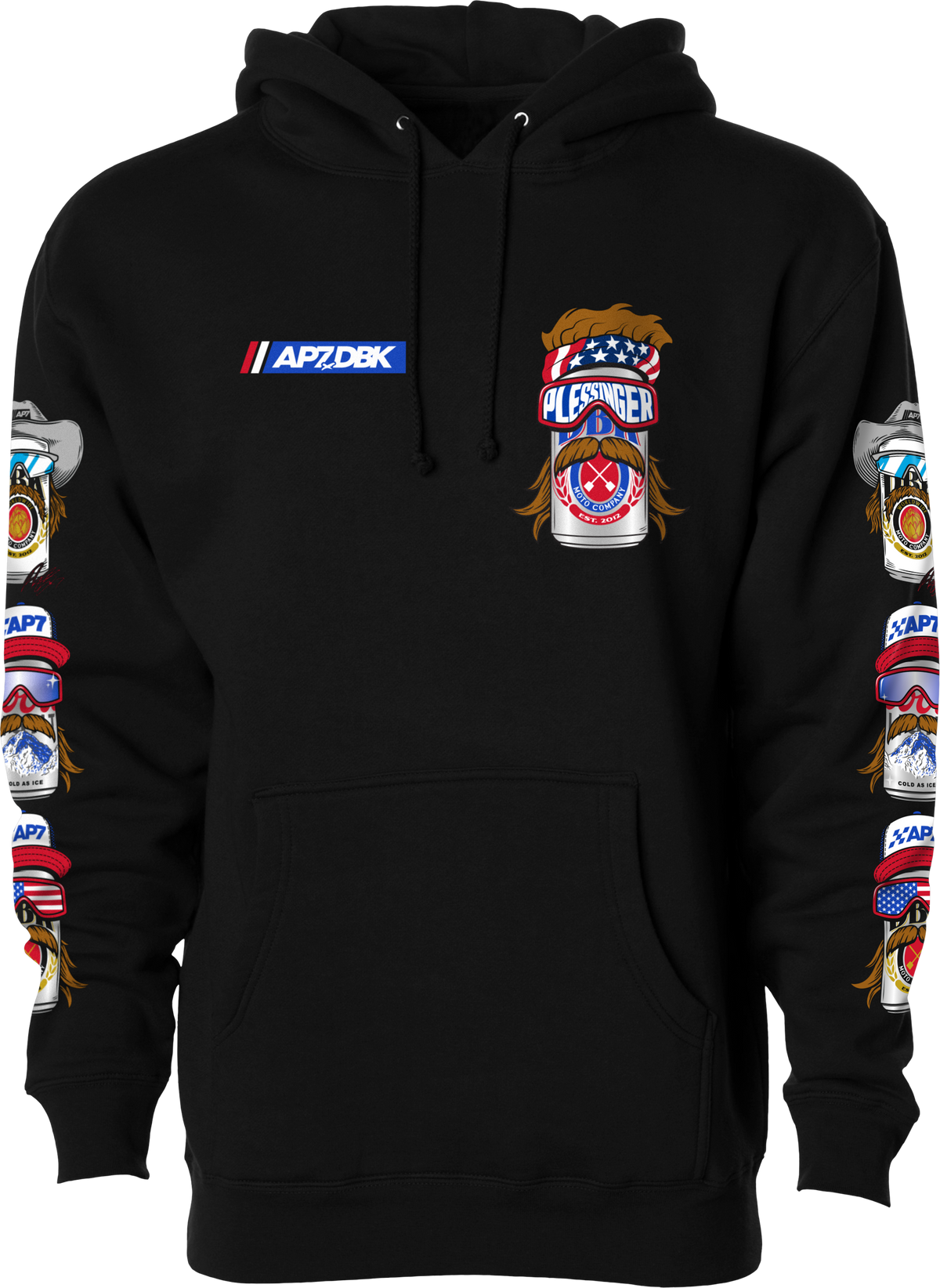 DBK Mullet Madness Hoodie Black XL (AHAP-MULLETMADN-XL)