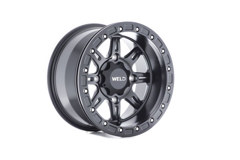 Weld UTV RF Series Cheyenne U511 15x8 Cheyenne Beadlock 4x136 4BS Satin BLK MIL