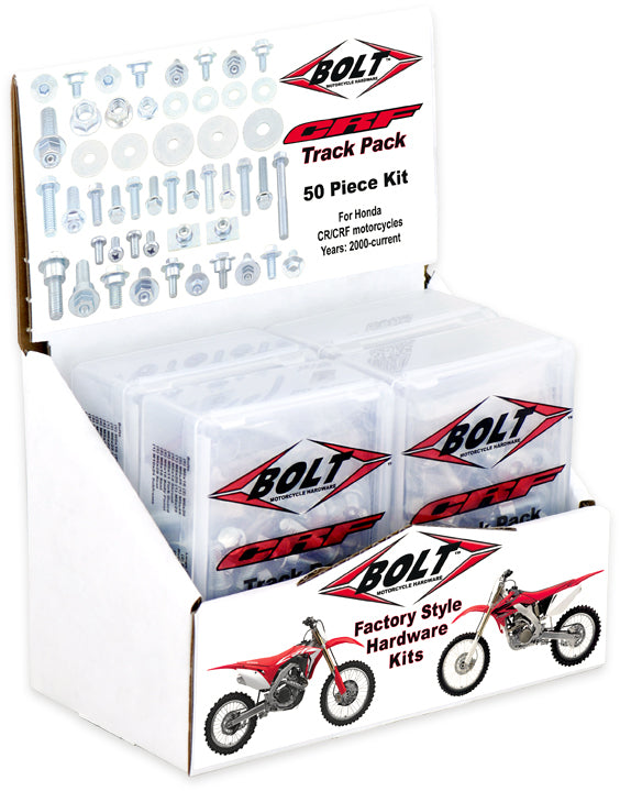 BOLT CRF Track Pack 6/PK Display (2008-6CRF)