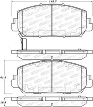 Cargar imagen en el visor de la galería, StopTech 13-18 Acura RDX Street Performance Front Brake Pads