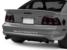 Cargar imagen en el visor de la galería, Raxiom 96-98 Ford Mustang Icon LED Tail Lights- Black Housing (Smoked Lens)