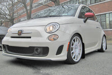 Load image into Gallery viewer, Rally Armor 2012-18 Fiat 500 (Pop/Sport/Lounge/Abarth) Red Mud Flap w/ White Logo