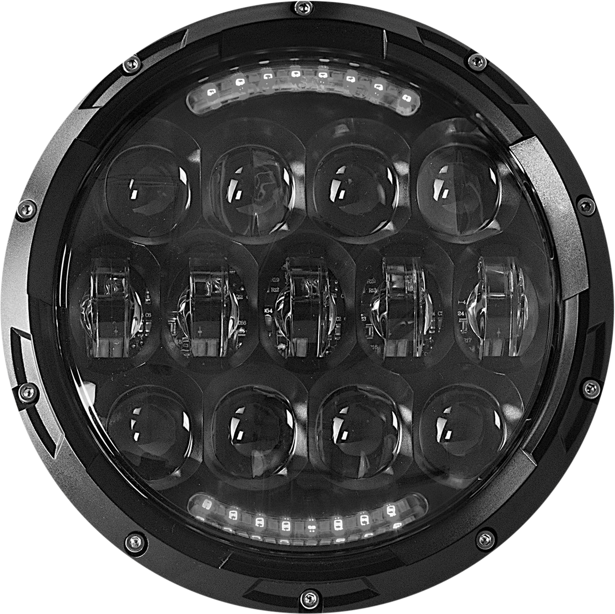 Cyron Headlight 7" Black (ABIG7-A6K)