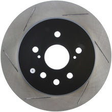 Cargar imagen en el visor de la galería, StopTech 13-14 Lexus GS300/350/400/430 Slotted Sport Rear Right Brake Rotor