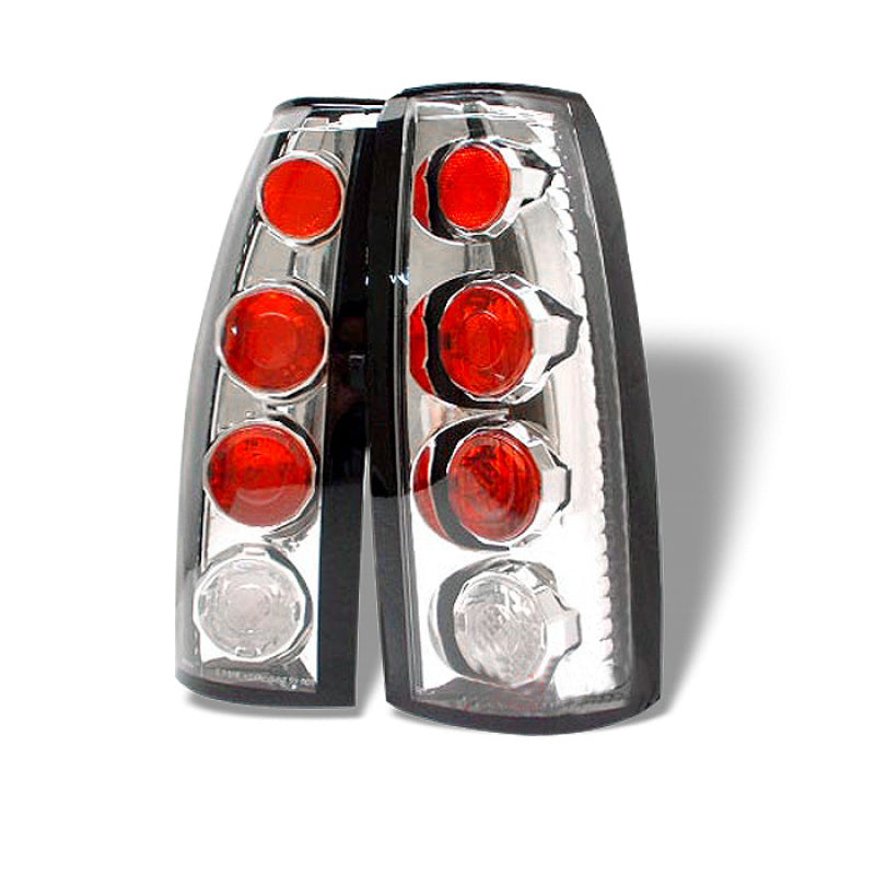 Luces traseras estilo europeo cromadas para Spyder Chevy C/K Series 1500/2500 88-98/GMC Sierra 88-98 ALT-YD-CCK88-C