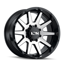 Load image into Gallery viewer, ION Type 143 20x10 / 6x135 BP / -19mm Offset / 87.1mm Hub Black/Machined Wheel