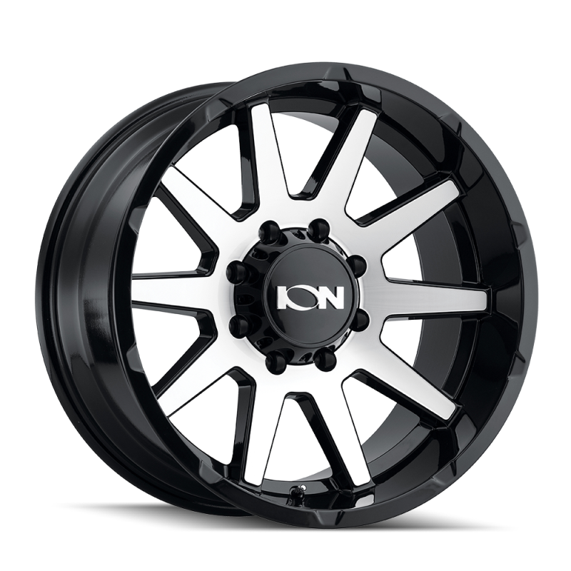 ION Type 143 18x9 / 5x139.7 BP / 0mm Offset / 108mm Hub Black/Machined Wheel