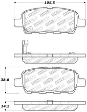 Cargar imagen en el visor de la galería, StopTech Performance 6/02-08 350z / 01-08 G35 Rear Brake Pads