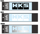 HKS LOGO Sticker W135 WHITE