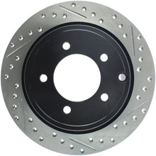 Cargar imagen en el visor de la galería, StopTech Slotted &amp; Drilled Sport Brake Rotor