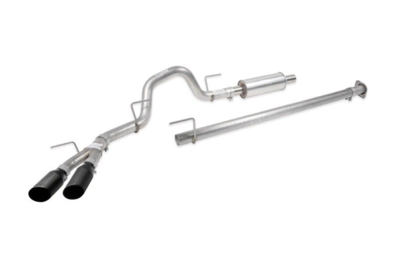 Roush 5.0L V8 Side Exit Catback Performance Exhaust System w/ Black Tips — Fits 2021-2024 Ford F-150