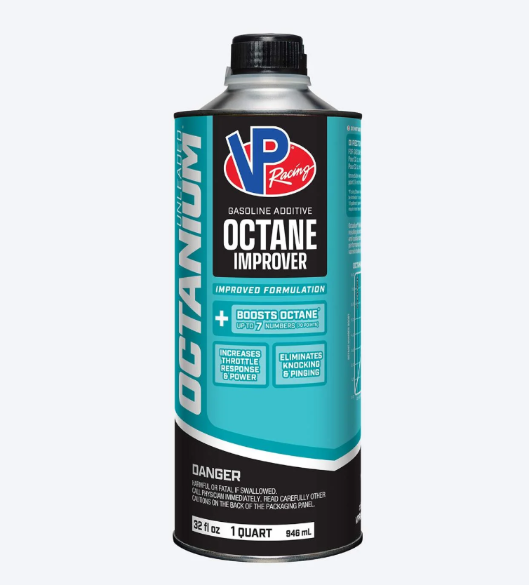VP Racing Octanium Unleaded 1 QT (8/Case Sold EA) (29505)