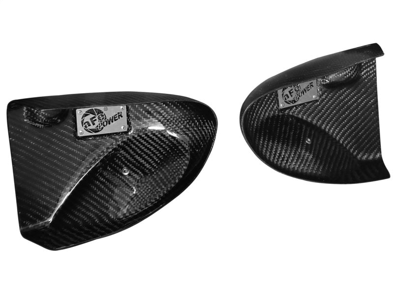 aFe MagnumFORCE Carbon Fiber Intake Scoops — Fits 2012-2019 BMW M5/M6 V8-4.4L (tt)