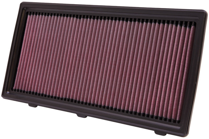 K&N Replacement Air Filter — Fits 1997-2010 Dodge Dakota, 1998-2003 Durango, 2006-2009 Mitsubishi Raider