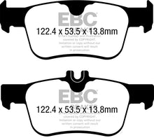 Cargar imagen en el visor de la galería, EBC 17-21 Honda Civic Hatchback Redstuff Rear Brake Pads