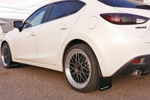 Load image into Gallery viewer, Rally Armor 14-18 Mazda3/Speed3 Black UR Mud Flap w/ Grey Logo