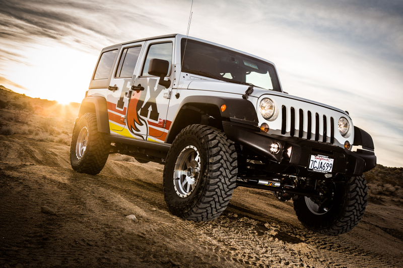 Estabilizador TS de 8,1 pulgadas para Jeep Wrangler JK 2.0 Performance Series de Fox 07-18, barra de dirección de 1 1/2 pulgada