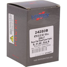 Load image into Gallery viewer, Vertex Piston 04-11 KTM 105 SX 105cc Cast Race Piston Kit