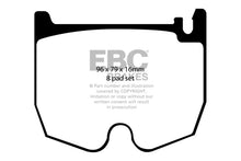 Cargar imagen en el visor de la galería, EBC 03-06 Mercedes-Benz CL55 AMG 5.4 Supercharged Redstuff Front Brake Pads