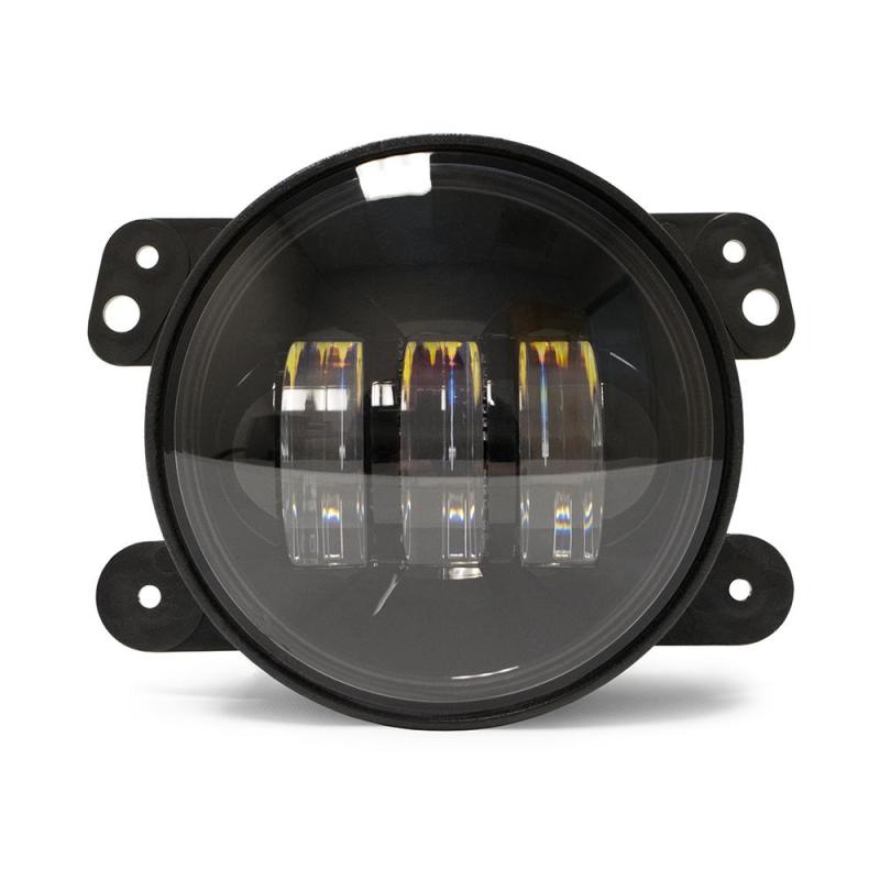 Luces antiniebla LED de repuesto DV8 Offroad 07-18 Jeep Wrangler JK de 4 pulgadas y 30 W