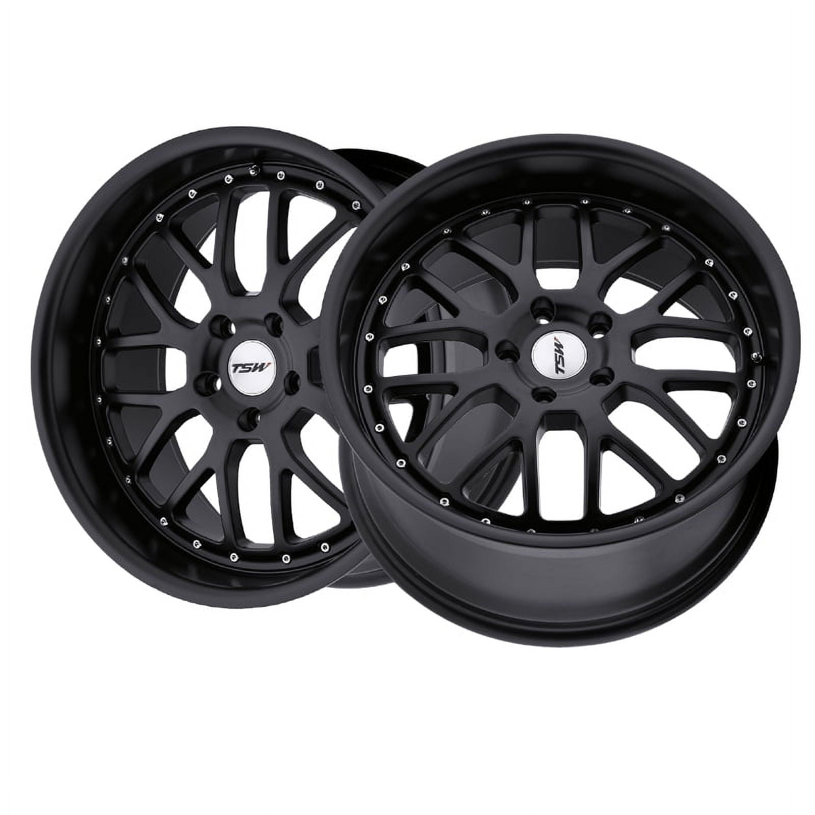 TSW Alloy Wheels TWVAL 18X8 5X100 M-BLK 32MM
