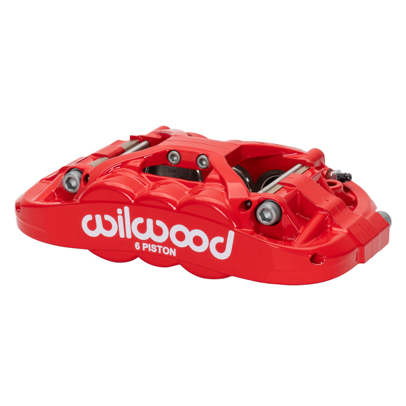 Wilwood XRS6R 1.62/1.12/1.12 1.10 Rotor R/H Caliper - Red