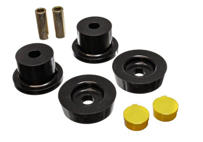 Energy Suspension Hyper-Flex Black Rear Differential Bushing Set — Fits 1990-2005 Mazda Miata